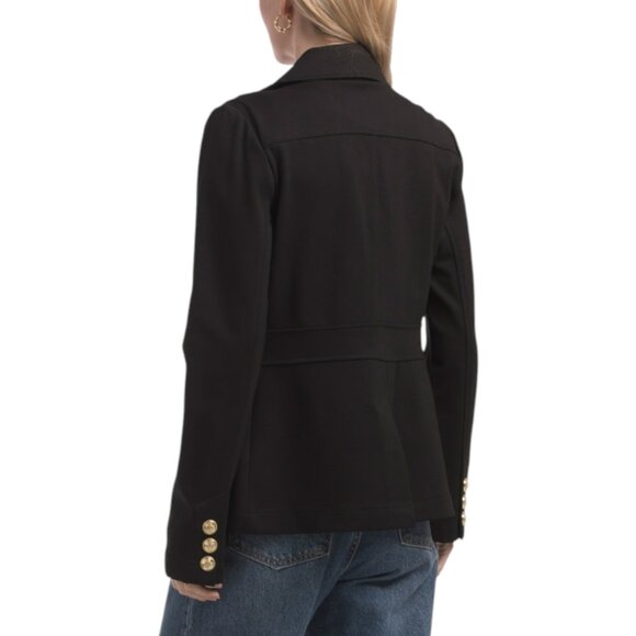TAHARI 3 Button Ponte Blazer - Picture 2 of 2